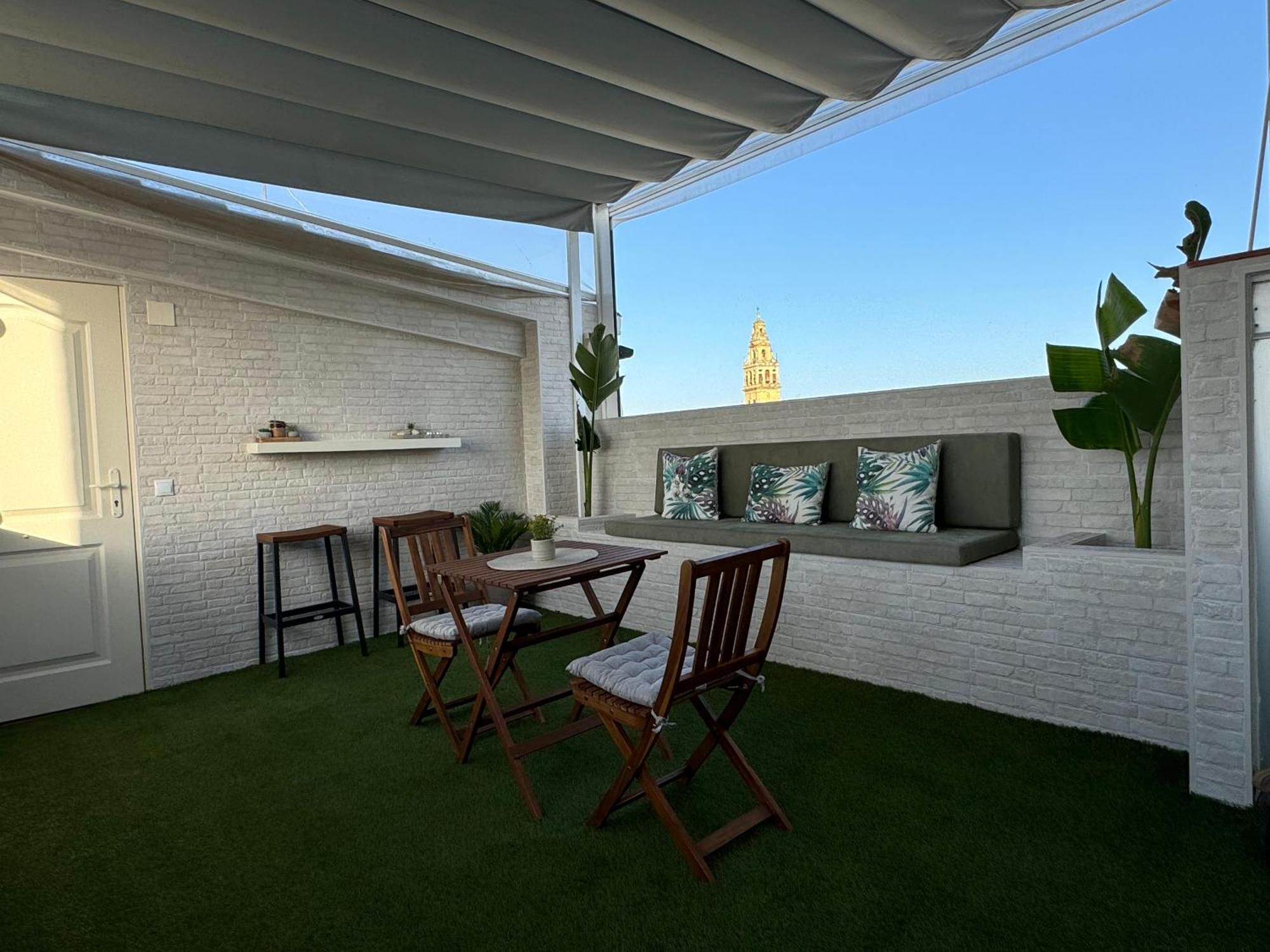Atico De La Sultana Con Terraza Privada Apartment Cordoba Ngoại thất bức ảnh